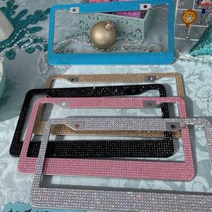 COPY - Bling license plates